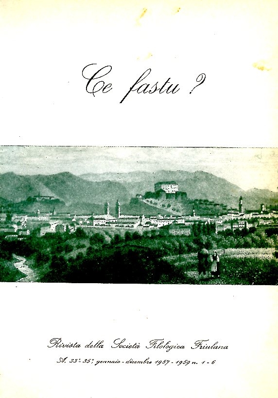Copertina  Sul linguaggio del conte Ermes di Colloredo