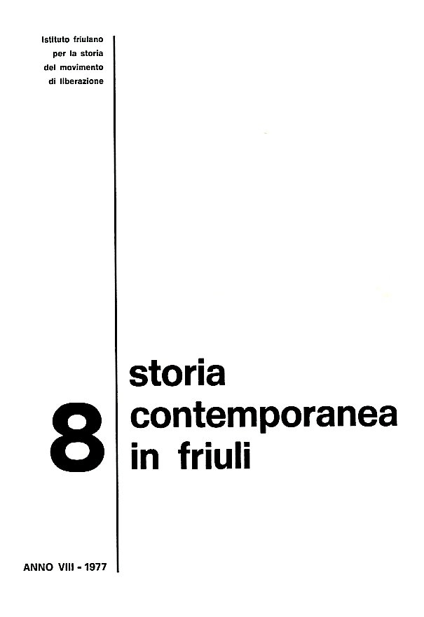 Copertina  Il contributo azionista alla lotta di liberazione in Friuli
